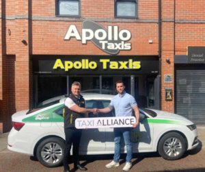 Apollo Taxis, Wrexham join the Taxi Alliance