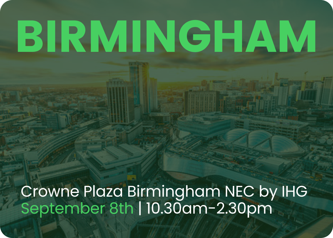 Birmingham customer roadshow card
