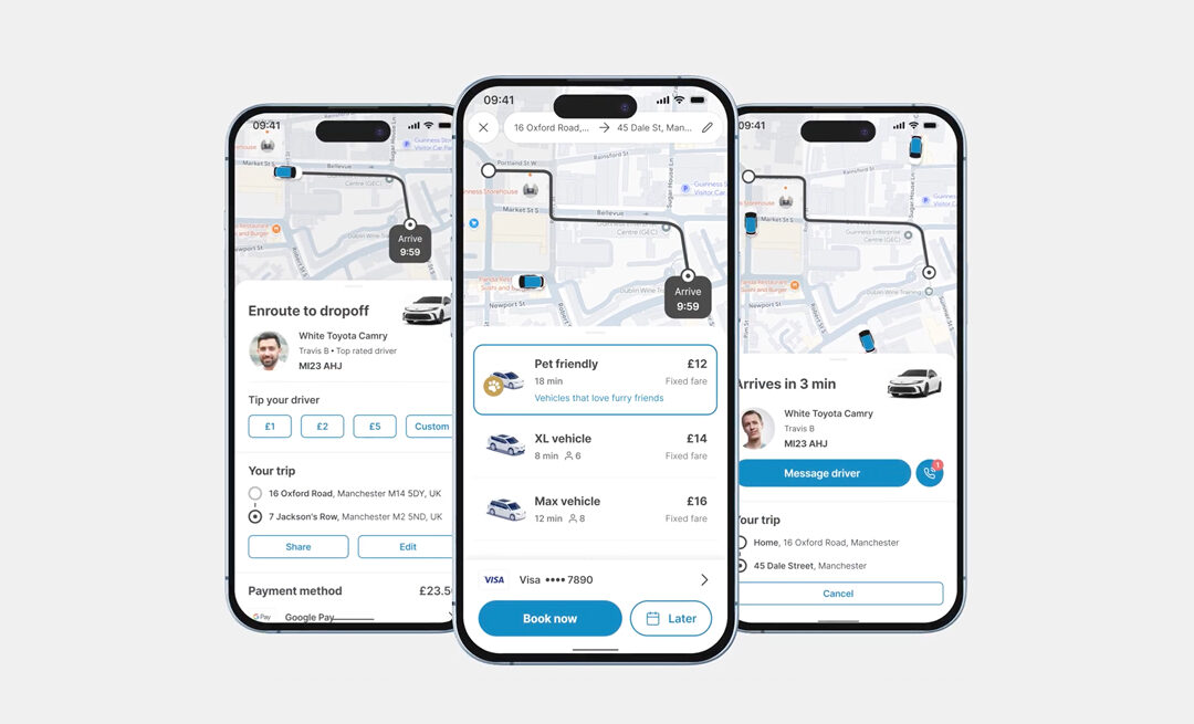 The All-New iCabbi Passenger App